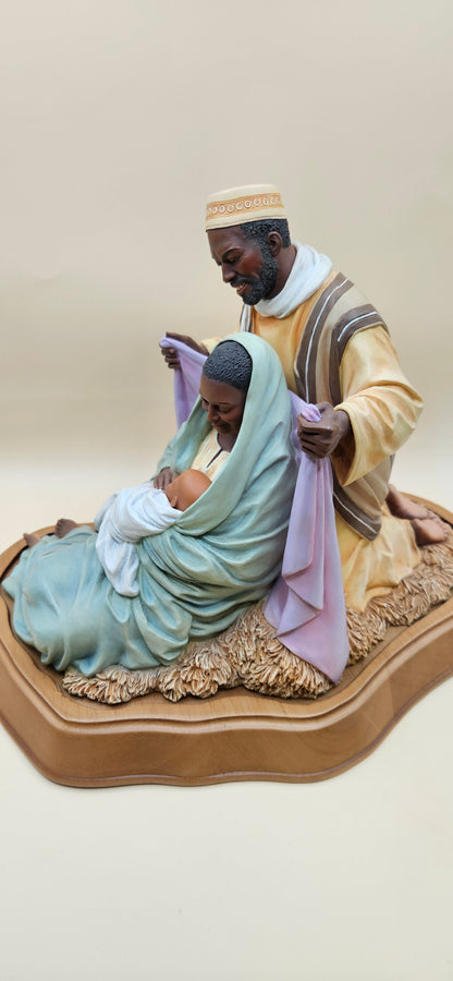 Holy Family- Limited Edition Thomas Blackshear Figurine,